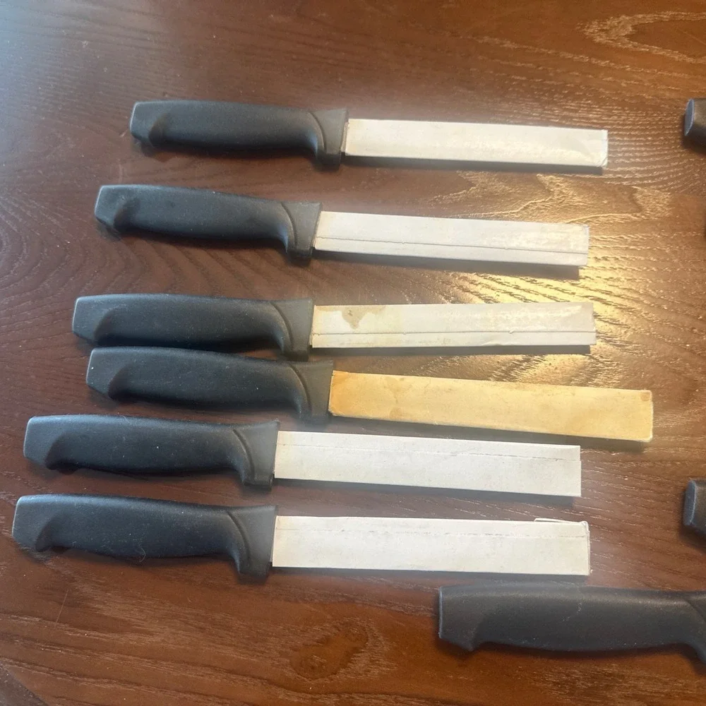 Set of 12 Pfaltzgraff  Everyday Serrated Blade Steak Knives 8.5